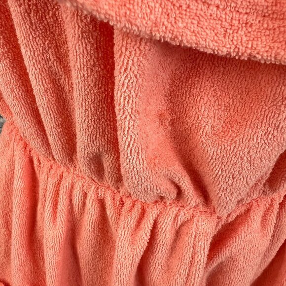 VTG Gloria's Fashions Terry Cloth Tube Top Romper Cover Up Shorts L 80s Beach - Picture 6 of 10